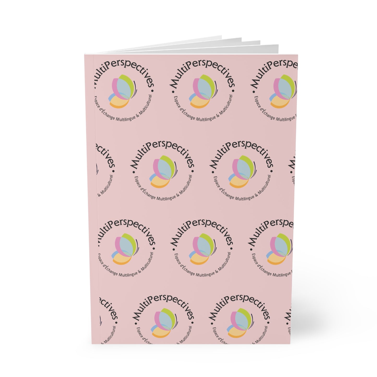 Cahier à couverture souple Multi Perspectives A5 - Rose