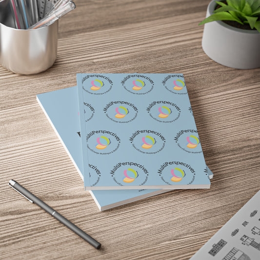 Cahier à couverture souple Multi Perspectives A5 - Bleu