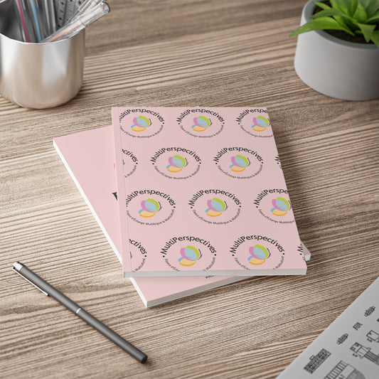 Cahier à couverture souple Multi Perspectives A5 - Rose