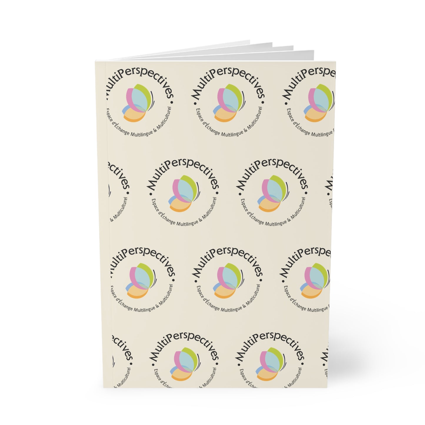 Cahier à couverture souple Multi Perspectives A5 - Beige