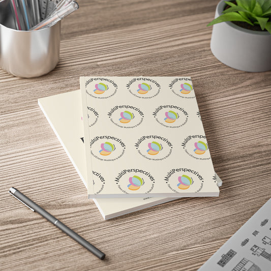 Cahier à couverture souple Multi Perspectives A5 - Beige