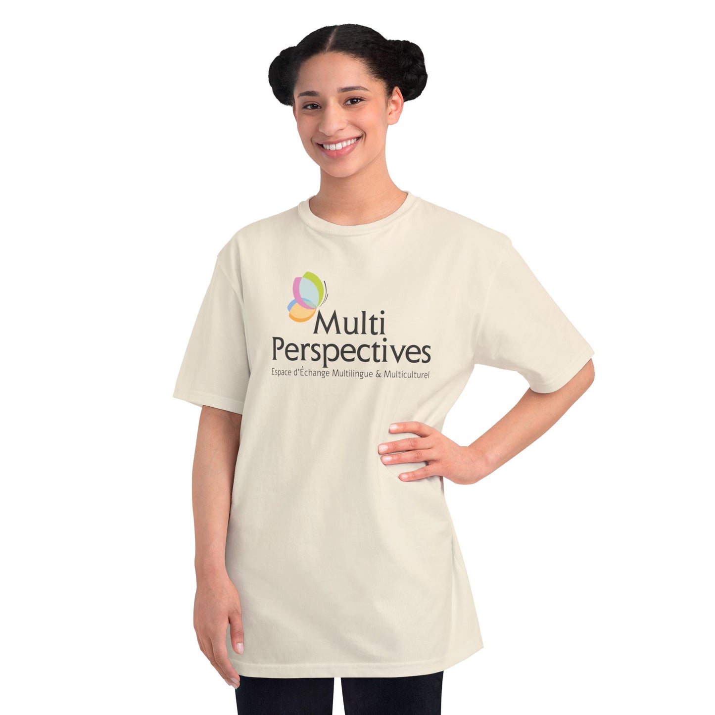 T-shirt avec logo grand format unisexe